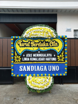 Papan Bunga Duka di Tunggurono