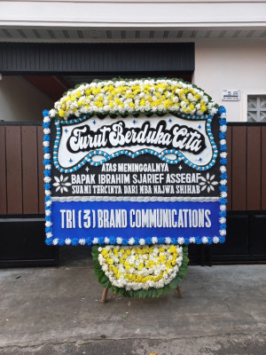 Papan Bunga Duka di Tunggurono